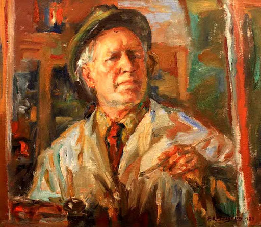 Autoportrét ak. mal. F.R. Dragouna